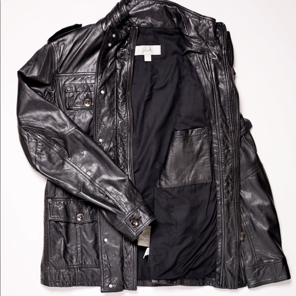 Awesome leather coat - Picture 3 of 5